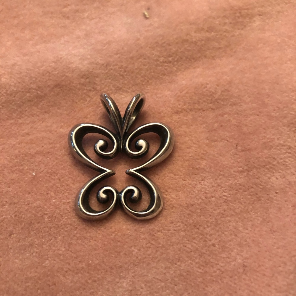 James Avery Retired Butterfly Pendant